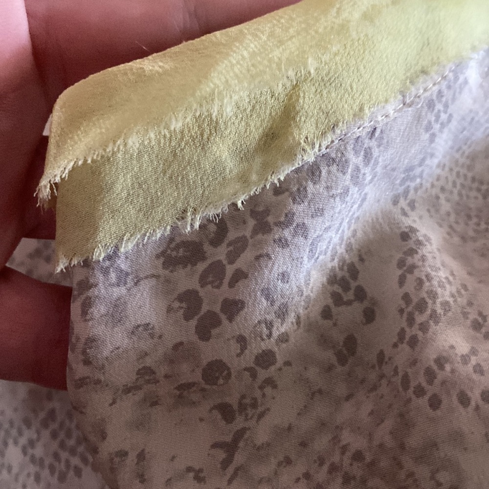 ❌SOLD❌Rebecca Taylor 100% Silk Sleeveless Flowy Dress🤍⭐️🤍 - Picture 7 of 15